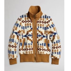 Pendleton Women's Foxglove Fleece Bomber Jacket size MD